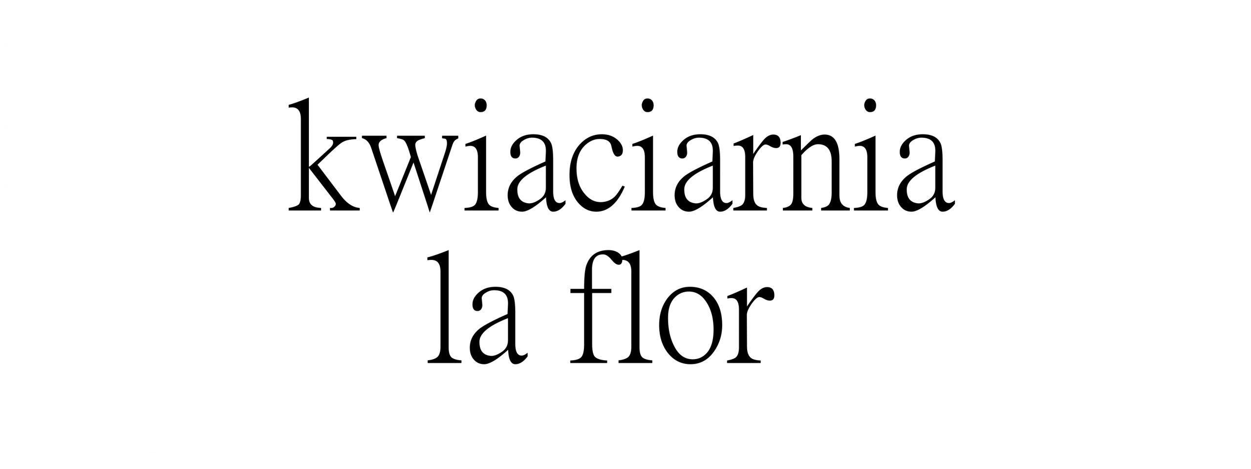 Kwiaciarnia La Flor logo