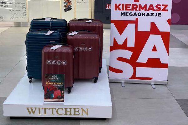 Ekspozycja w częściach wspólnych w galerii młociny