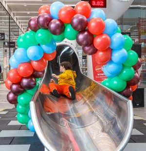 zjeżdżalnia w galerii młociny