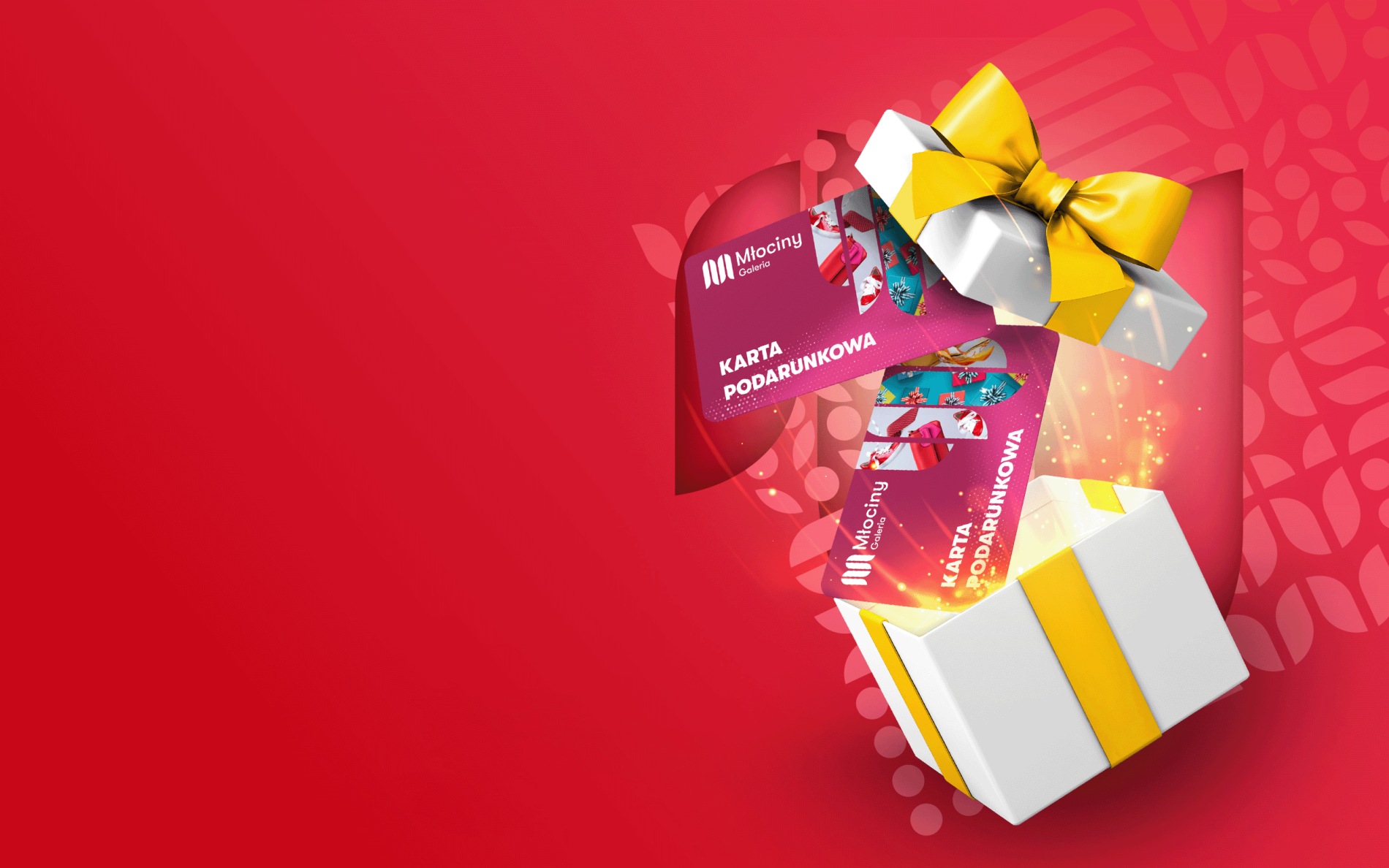 grafika kraty podarunkowej w galerii młociny