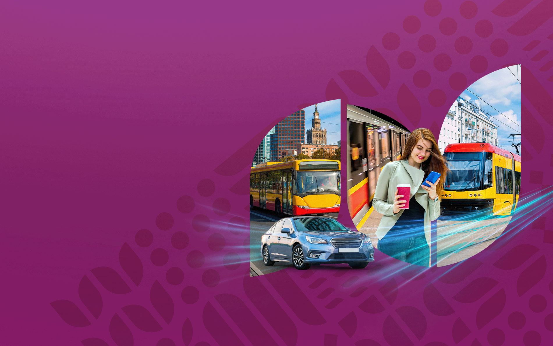 grafika dotycząca dojazdu do galerii Młocin