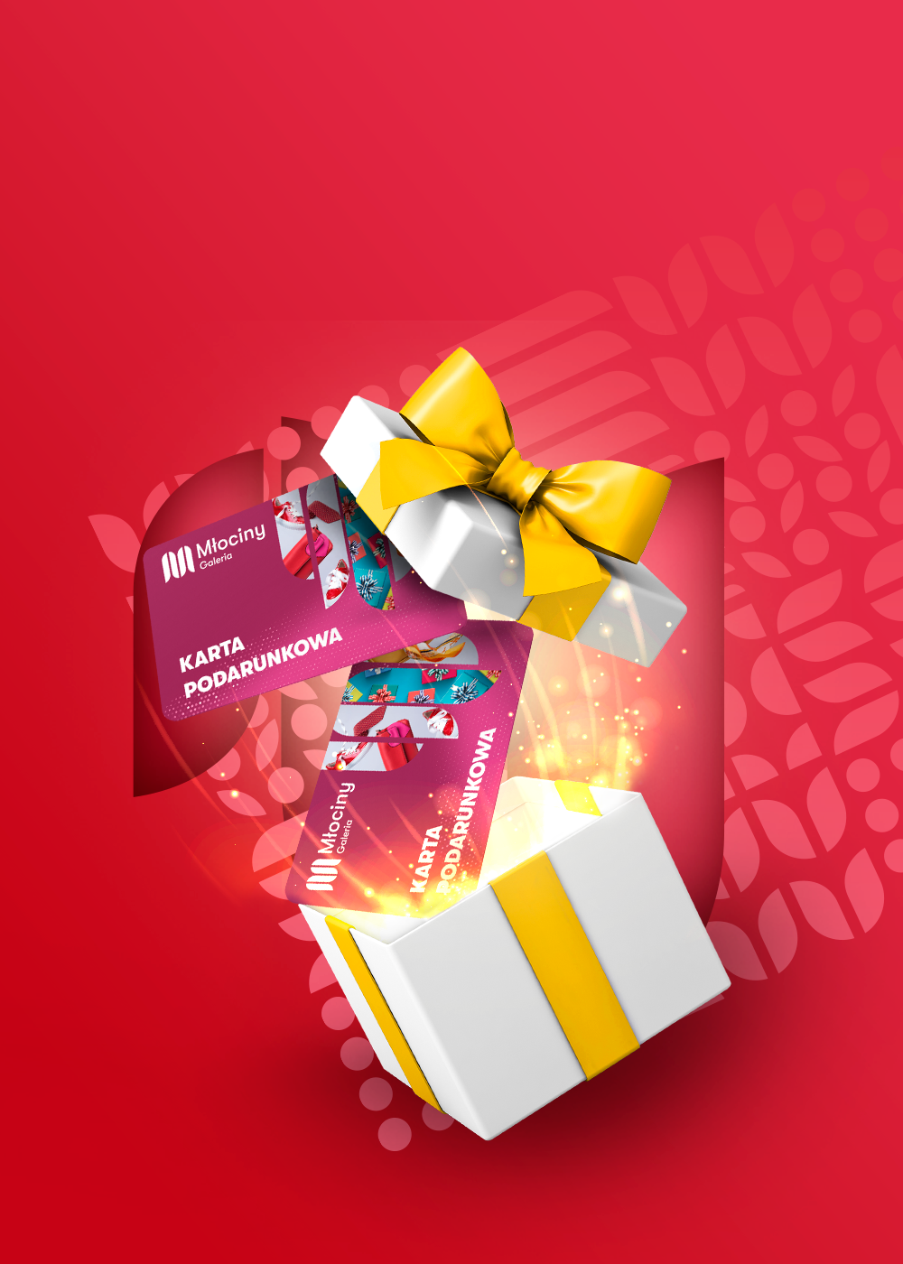 grafika kraty podarunkowej w galerii młociny